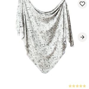 Copper pearl alta swaddle blanket